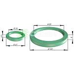 Сальники коленчатого вала СЭВИ-ЭКСТРИМ LADA Largus /RENAULT/ (2 штуки)