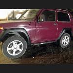 Расширители арок квадратные ВАЗ 2121-21214 /Нива 3-дверная/ (4 штуки)