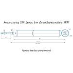 Амортизатор задней подвески газомасляный DEMFI Premium LADA X-Ray (2 штуки)