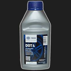 Жидкость тормозная HELLA PAGID /DOT 4/ (0,5 л)