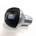 Ручка КПП универсальная NARDI style (Шар) /чёрная кожа, серебристая/ Ручка КПП универсальная NARDI style (Шар) /чёрная кожа, серебристая/