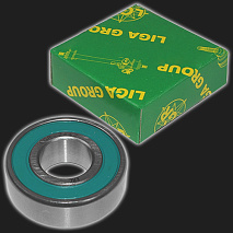 Подшипник генератора задний (малый) LGR ВАЗ 2110-2112, 2113-2115i, Калина, Приора, Гранта, LADA 4x4, Chevrolet NIVA