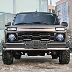 Решётка радиатора RAPTOR чёрная матовая LADA 4x4 /Нива/