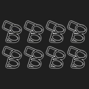 Пружины рычагов клапанов ВАЗ 2101-2107, Нива (8 штук)