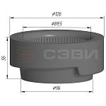 Прокладка пружины задней верхняя +30 мм СЭВИ-ЭКСПЕРТ ВАЗ 2101-2107, LADA 4x4, LADA Niva Legend, Chevrolet NIVA, LADA Niva Travel (2 штуки)