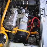 Растяжка передних стоек с доп. опорой двигателя  8V ТехноМастер ВАЗ 2108-21099, 2110-2112, 2113-2115