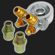 Проставка для установки масляного радиатора c термостатом /угол 45 градусов/ GREX style