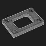 Фланец на коллектор для турбины T25