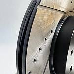 Диски переднего тормоза TORNADO R14 вентилируемые SPORT ВАЗ 2112 (2 штуки)