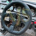 Руль (350 мм) кожа, чёрный PVC Руль (350 мм) кожа, чёрный PVC