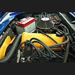 Фильтр воздушный нулевого сопротивления MPH /конусный, серый/ (карбюраторный)