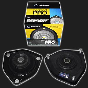 Опора стойки верхняя АСОМИ ComfortPRO Lite ВАЗ 2170-2172 /Лада-Приора/ (2 штуки без подшипников) Опора стойки верхняя АСОМИ ComfortPRO Lite ВАЗ 2170-2172 /Лада-Приора/ (2 штуки без подшипников)