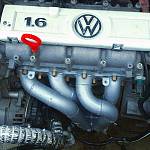 Заменитель катколлектора 4-1 GTS (⌀43) Volkswagen Polo Sedan 1.6L /2009-2015 г.в./, Skoda Rapid, Fabia 1.6L