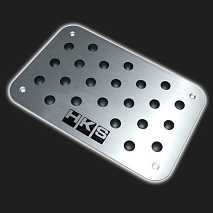 Накладка на коврик алюминиевая HKS