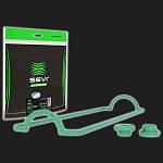 Прокладка крышки головки блока СЭВИ-ЭКСТРИМ /силиконовая резина/ с втулками 8V ВАЗ 2108-21099, 2110-2112, 2113-2115, Калина, Приора, Гранта, Ларгус