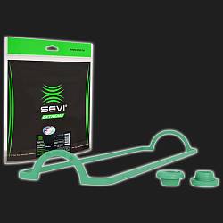 Прокладка крышки головки блока СЭВИ-ЭКСТРИМ /силиконовая резина/ с втулками 8V ВАЗ 2108-21099, 2110-2112, 2113-2115, Калина, Приора, Гранта, Ларгус