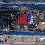 4-дроссельная система впуска GTS вертикальная 16V ВАЗ 2101-2107