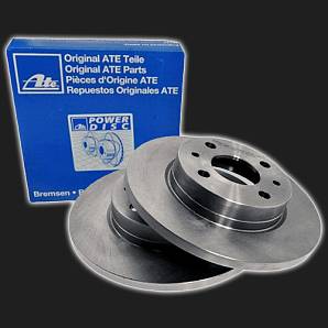 Диски переднего тормоза ATE  для а/м ВАЗ 2108-21099, 2113-2115 (2 штуки)