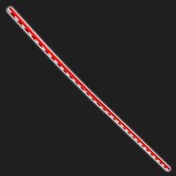 Шланг силиконовый армированный D=12 мм (1 метр) красный SAMCO SPORT