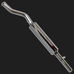 Глушитель прямоточный RZVS (51 мм) тихий, нержавейка /без насадки/ ВАЗ 2112, 2172 (Лада-Приора хэтчбек) Глушитель прямоточный RZVS (51 мм) тихий, нержавейка /без насадки/ ВАЗ 2112, 2172 (Лада-Приора хэтчбек)