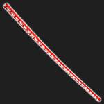Шланг силиконовый армированный D=16 мм (1 метр) красный SAMCO SPORT