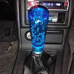 Ручка КПП универсальная JDM style синяя L-150 мм Ручка КПП универсальная JDM style синяя L-150 мм