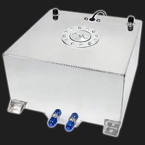 Бак топливный алюминиевый SPORT /40 л/ с алюминиевой крышкой