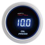 Прибор DEPO (D Racing) /52 мм/ (цифровой) давления масла, тонированное стекло