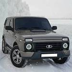 Бампер передний URBAN (АБС-пластик) LADA 4x4 /Нива/
