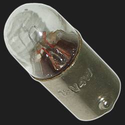 Лампочка габаритная одноконтактная с цоколем (1 штука)