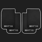 Брызговики  колёс универсальные SPARCO style большие чёрные (4 штуки)