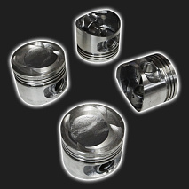Поршни ТУРБО ВАЗ 2112, 21124 16V d82,0 мм, КС=15 см3, KMPRS 37,9 мм (4 штуки)