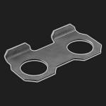 Пластина стопорная втулки регулировочного болта клапана ВАЗ 2101-2107, Нива (1 штука) Пластина стопорная втулки регулировочного болта клапана ВАЗ 2101-2107, Нива (1 штука)