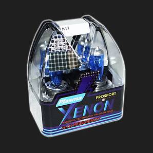 Лампа галогенная H11 XENON Super White 6000K 55W (2 штуки)