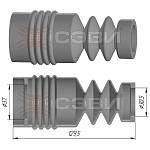 Чехол шарнира тяги привода управления КПП СЭВИ-ЭКСПЕРТ ВАЗ 2108-21099, 2110-2112, 2113-2115, Калина, Приора, Гранта Чехол шарнира тяги привода управления КПП СЭВИ-ЭКСПЕРТ ВАЗ 2108-21099, 2110-2112, 2113-2115, Калина, Приора, Гранта