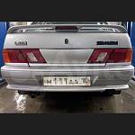 Глушитель прямоточный RZVS (51 мм) тихий, нержавейка /без насадки/ ВАЗ 2115 Глушитель прямоточный RZVS (51 мм) тихий, нержавейка /без насадки/ ВАЗ 2115