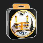 Лампа галогенная  H7 MTF Light AURUM 3000K 55W (2 штуки)