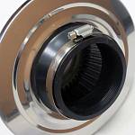 Фильтр воздушный нулевого сопротивления MPH плоский конус /чёрный/ D-74 мм (инжекторный) Фильтр воздушный нулевого сопротивления MPH плоский конус /чёрный/ D-74 мм (инжекторный)