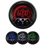 Прибор AUTO GAUGE тахометр /60 мм/ EVO Style (цифровой), тонированное стекло, 4-цветная подсветка, 0-10000 RPM Прибор AUTO GAUGE тахометр /60 мм/ EVO Style (цифровой), тонированное стекло, 4-цветная подсветка, 0-10000 RPM
