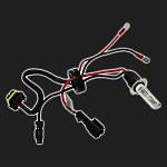 Лампа ксеноновая  H3 6000K HID (2 штуки)