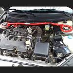 Растяжка передних стоек с доп. опорой двигателя 16V AUTOPRODUCT ВАЗ 2170-2172 /Лада-Приора/