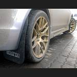 Брызговики  колёс универсальные SPARCO style большие чёрные (4 штуки)