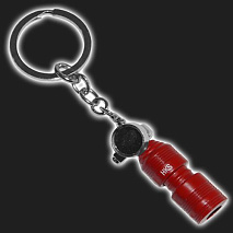 Брелок - компрессор HKS, красный