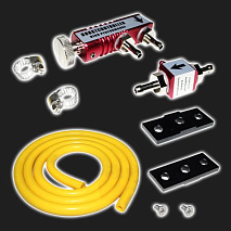 Регулятор давления турбины механический салонный (Boost controller) красный
