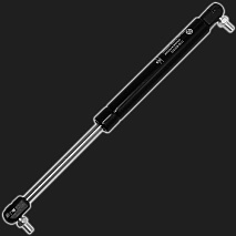 Упор крышки багажника газовый ВАЗ 1118 /Лада-Калина седан/ (1 штука)