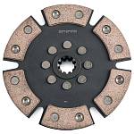 Диск сцепления ведомый /керамика/ 6-лепестковый без демпфера (D-200 мм) ВАЗ 2101-2107 c КПП GETRAG (BMW)