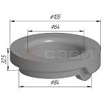 Прокладка пружины задней верхняя стандарт СЭВИ-ЭКСПЕРТ ВАЗ 2108-21099, 2110-2112, 2113-2115, Калина, Приора, Гранта (2 штуки)