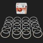 Комплект поршневых колец d80,0 мм AMP 1,5-1,5-2,5 мм (на 4 поршня) Комплект поршневых колец d80,0 мм AMP 1,5-1,5-2,5 мм (на 4 поршня)