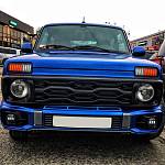 Решётка радиатора RAPTOR чёрная матовая LADA 4x4 /Нива/