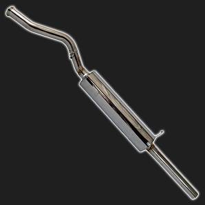 Глушитель прямоточный RZVS (51 мм) тихий, нержавейка /без насадки/ ВАЗ 2115 Глушитель прямоточный RZVS (51 мм) тихий, нержавейка /без насадки/ ВАЗ 2115